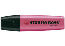 Markeerstift STABILO BOSS Original 70/10 assorti 4 kleuren doos à 10 stuks