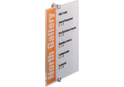 Deurbordje Durable crystal sign 4825 210x297mm