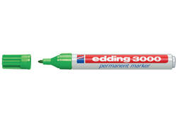 Viltstift edding 3000 rond 1.5-3mm lichtgroen