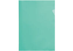 Insteekmap L-model Quantore A4 PP 0.12mm groen 25 stuks