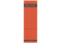 Rugetiket Leitz breed/kort 62x192mm zelfklevend rood