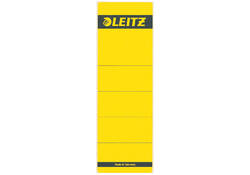 Rugetiket Leitz breed/kort 62x192mm zelfklevend geel