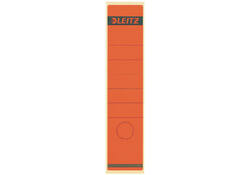 Rugetiket Leitz breed/lang 62x285mm zelfklevend rood