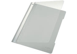 Snelhechter Leitz Standaard A4 gerecycled PP grijs