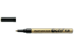 Viltstift PILOT Super Color lakmarker fijn goud