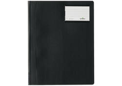 Snelhechter Durable A4 PVC etiketvenster zwart