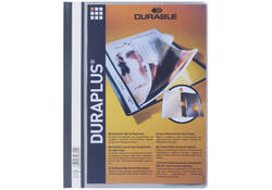 Snelhechtmap Durable Duraplus A4 grijs