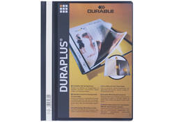 Snelhechtmap Durable Duraplus A4 zwart