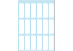Etiket HERMA 3650 12x34mm wit 126 stuks