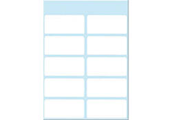 Etiket HERMA 3738 19x40mm wit 70 stuks