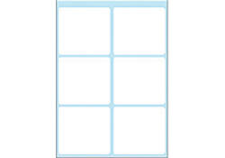 Etiket HERMA 3753 36x40mm wit 42 stuks