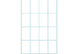 Etiket HERMA 2450 25x40mm wit 512 stuks