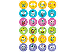 Etiket HERMA 6818 smiley glitter folie