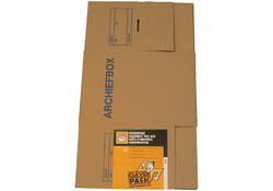 Archiefdoos CleverPack voor ordners 400x320x292mm pak à 4 stuks
