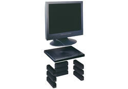 Monitorstandaard Quantore 30kg zwart