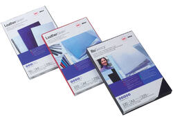 Voorblad GBC A4 lederlook rood 100 stuks