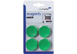 Magneet Legamaster 35mm 1000gr groen 4stuks