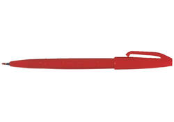 Fineliner Pentel Signpen S520 medium rood