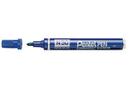 Viltstift Pentel N50 rond 1.5-3mm blauw
