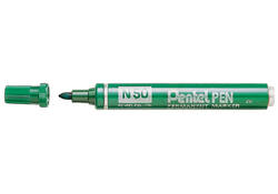 Viltstift Pentel N50 rond 1.5-3mm groen