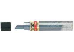 Potloodstift Pentel 2H 0.5mm zwart koker à 12 stuks