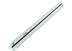 Schaalstok Rumold 150/30 4 1:100/200/250/300/400/5