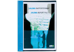 Rapportenmap Jalema A4 met snelhechter blauw