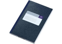 Notitieboek Djois Atlanta 192blz lijn blauw