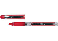 Rollerpen PILOT Hi-Tecpoint V5 Grip fijn rood