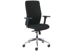 Bureaustoel Euroseats Milano synchroom zwart