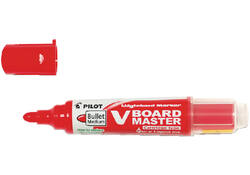 Viltstift PILOT Begreen whiteboard rond medium rood