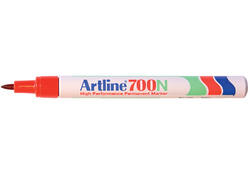 Viltstift Artline 700 rond 0.7mm rood
