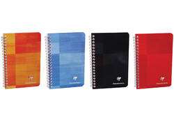 Notitieboek Clairefontaine 75x120mm spiraal lijn
