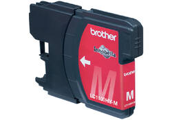 Inktcartridge Brother LC-1100HYM rood
