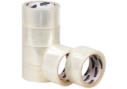 Verpakkingstape Quantore 50mmx60m PP transparant
