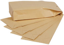 Envelop Quantore monsterzak 100x245x40mm bruin 250stuks