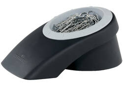 Papercliphouder Vegas inclusief 100 paperclips zwart