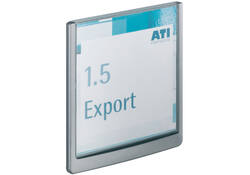 Deurbordje Durable Click sign 149x148.5mm grafiet