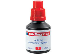 Viltstiftinkt edding T25 rood