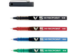 Rollerpen PILOT Hi-Tecpoint V5 fijn blauw