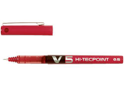 Rollerpen PILOT Hi-Tecpoint V5 fijn rood