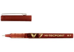 Rollerpen PILOT Hi-Tecpoint V7 medium rood