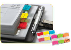 Indextabs Post-it 686GOT 25.4x38mm strong roze en groen 36 tabs