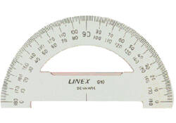 Gradenboog Linex 910 diameter 10cm 180graden transparant