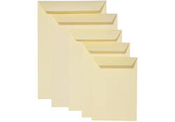 Envelop Quantore akte EB4 262x371mm cremekraft 250stuks
