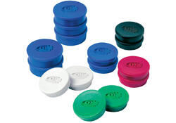 Magneet Legamaster 20mm 250gr rood