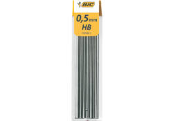 Potloodstift Bic HB 0.5mm koker à 12 stuks