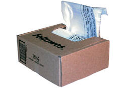 Papiervernietigerzak Fellowes 34liter 100stuks