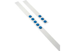 Wandlijst Desq 100cm met 5 blauwe magneten 32mm