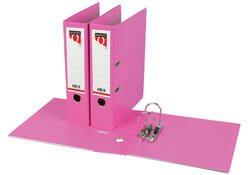 Ordner Quantore A4 80mm PP roze
